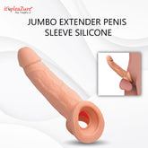 Jumbo Silicone Penis Sleeve Extender from Itspleazure